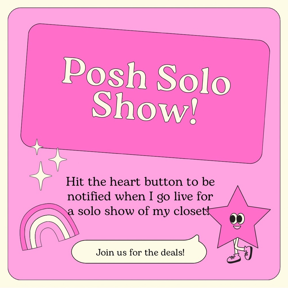 Like this listing to get notified of solo shows!